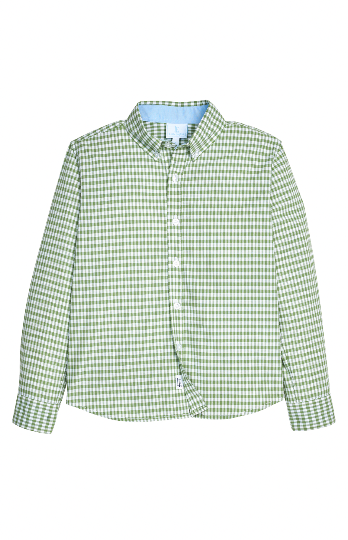 Button Down Shirt- Watercress Gingham