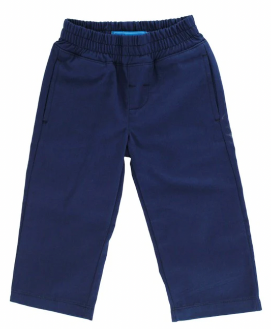 Charlie Pull On Pant - Navy Twill