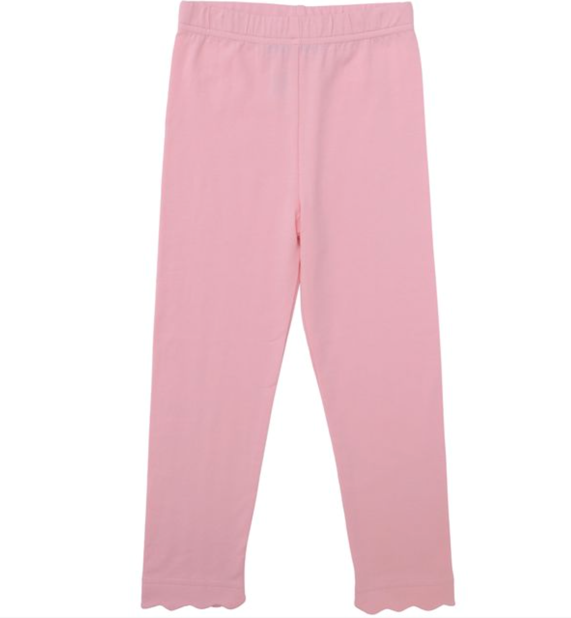 *PRE-ORDER* Scalloped Leggings- Light Pink