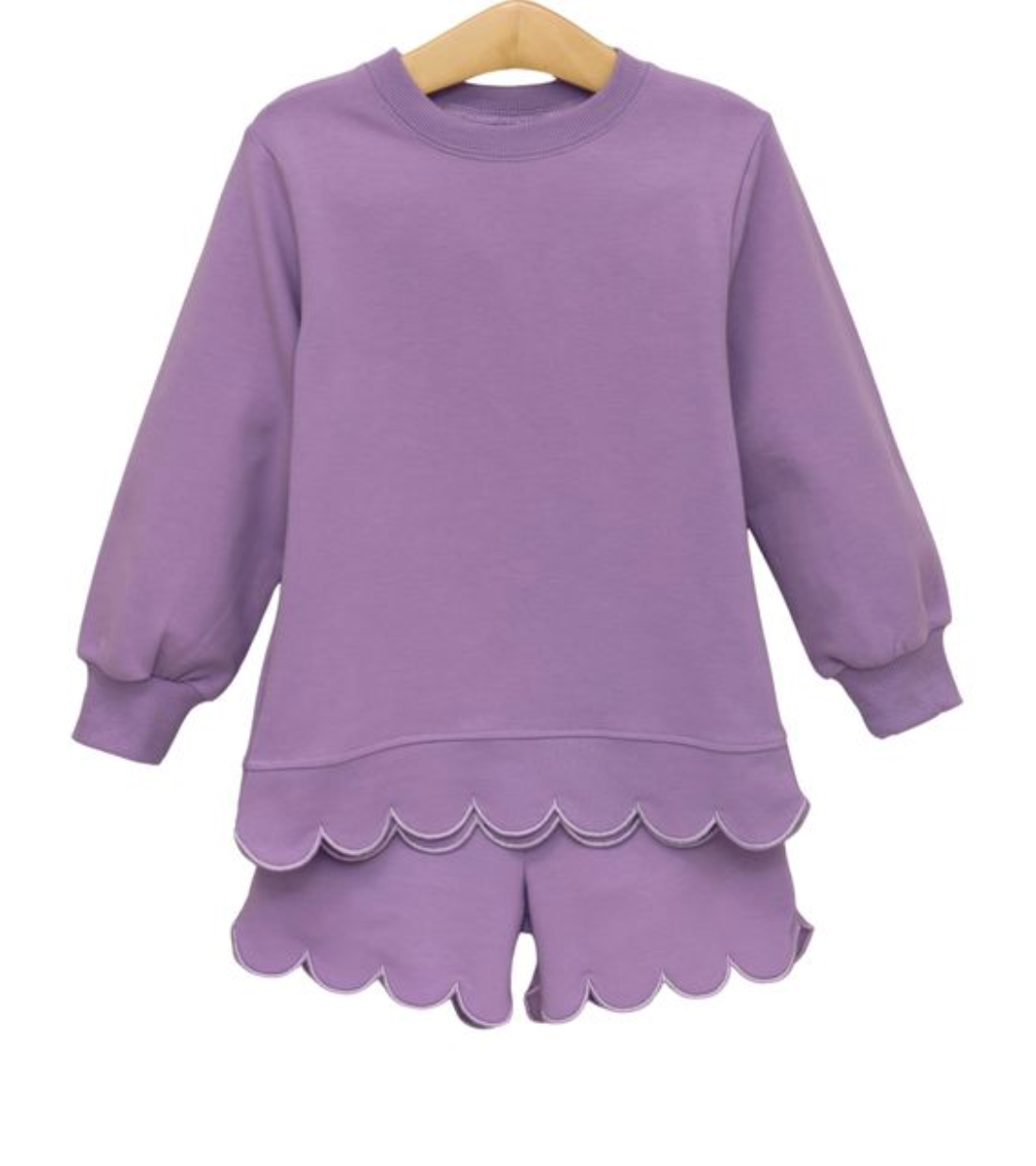*PRE-ORDER* Sophia Scalloped Set- Lavender