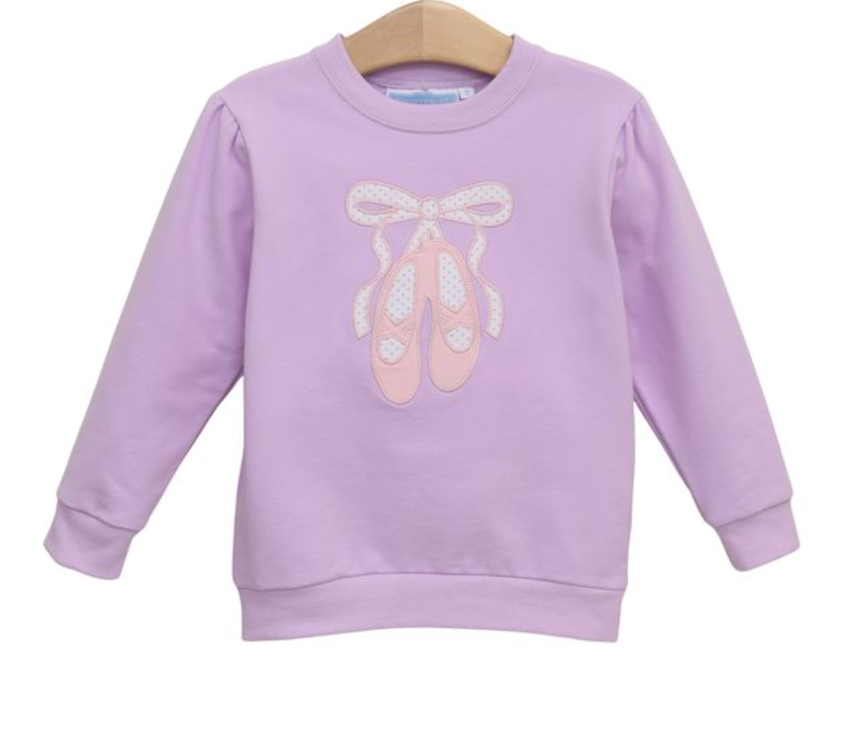 French Terry Pullover- Ballet Shoes