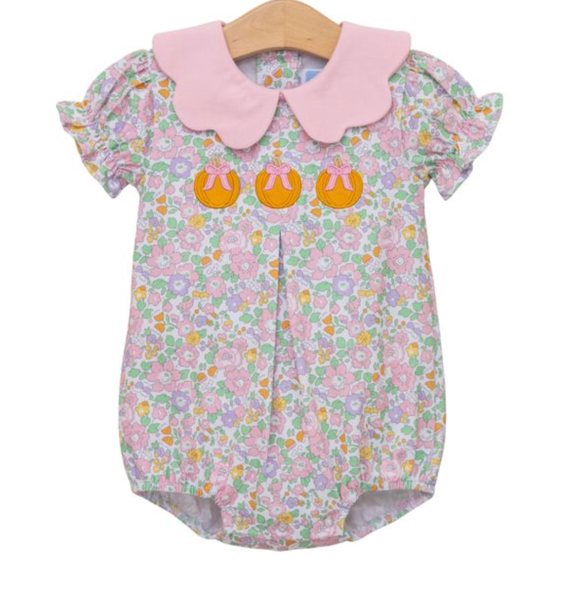 Pumpkin Floral Bubble