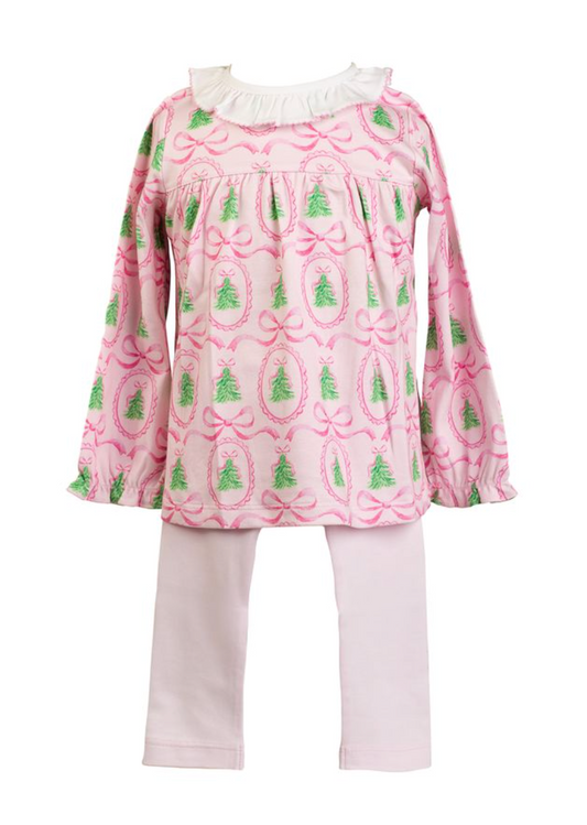 *PRE-ORDER* Pink Tannenbaum- Tunic Set