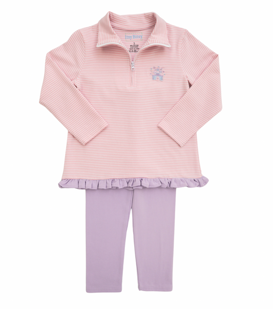 Castle 1/4 Zip Pullover Set