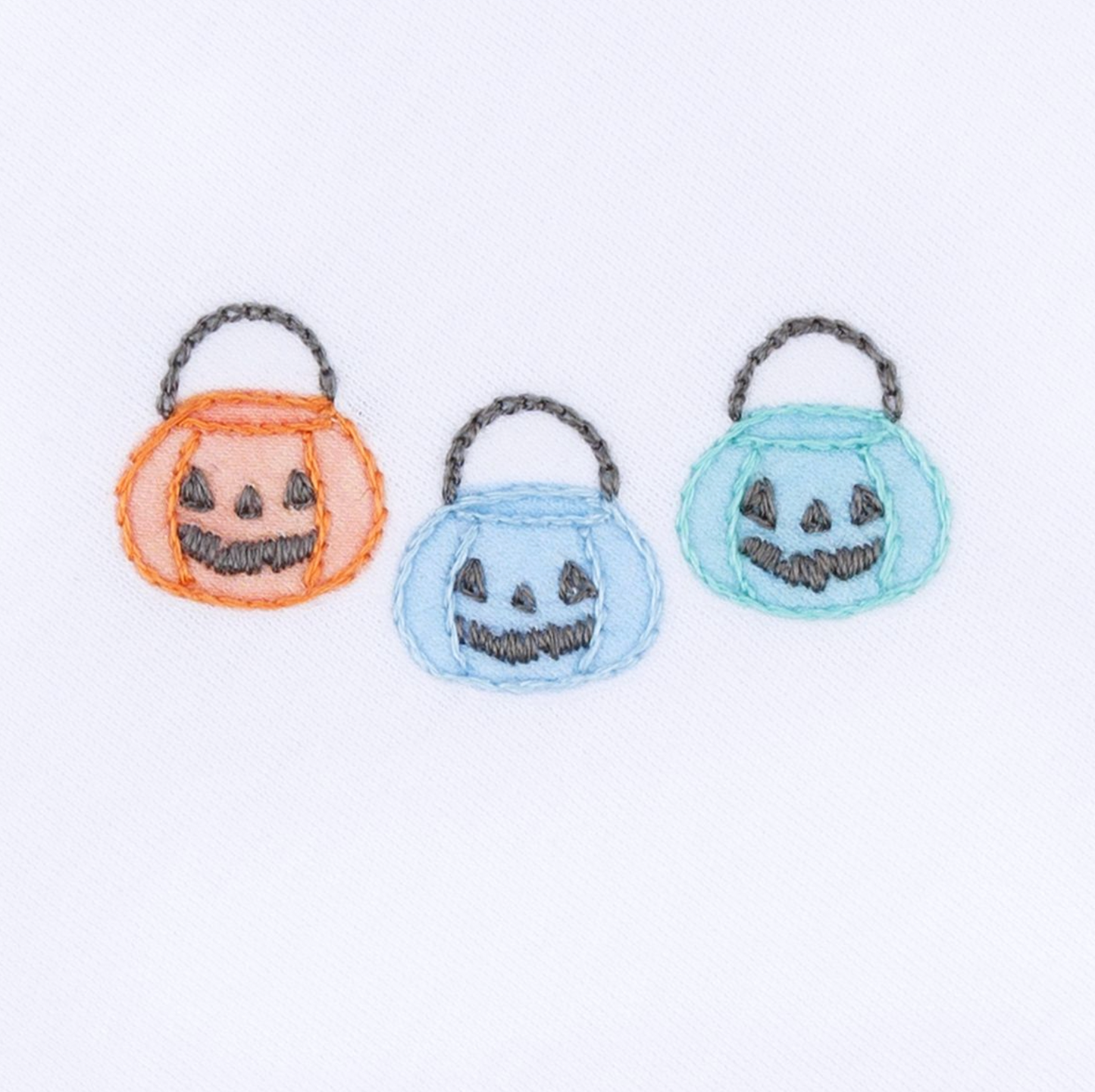 Pumpkin Party Bubble- Light Blue