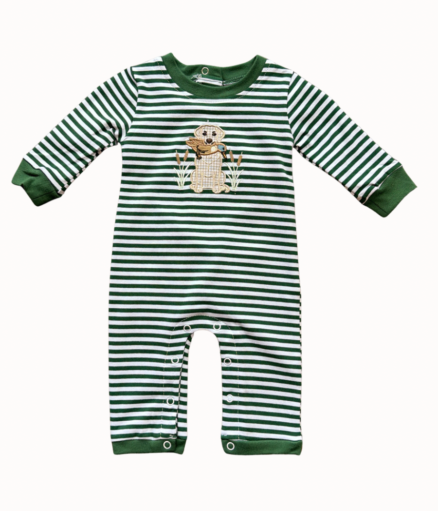 Hunting Buddy Boys Romper