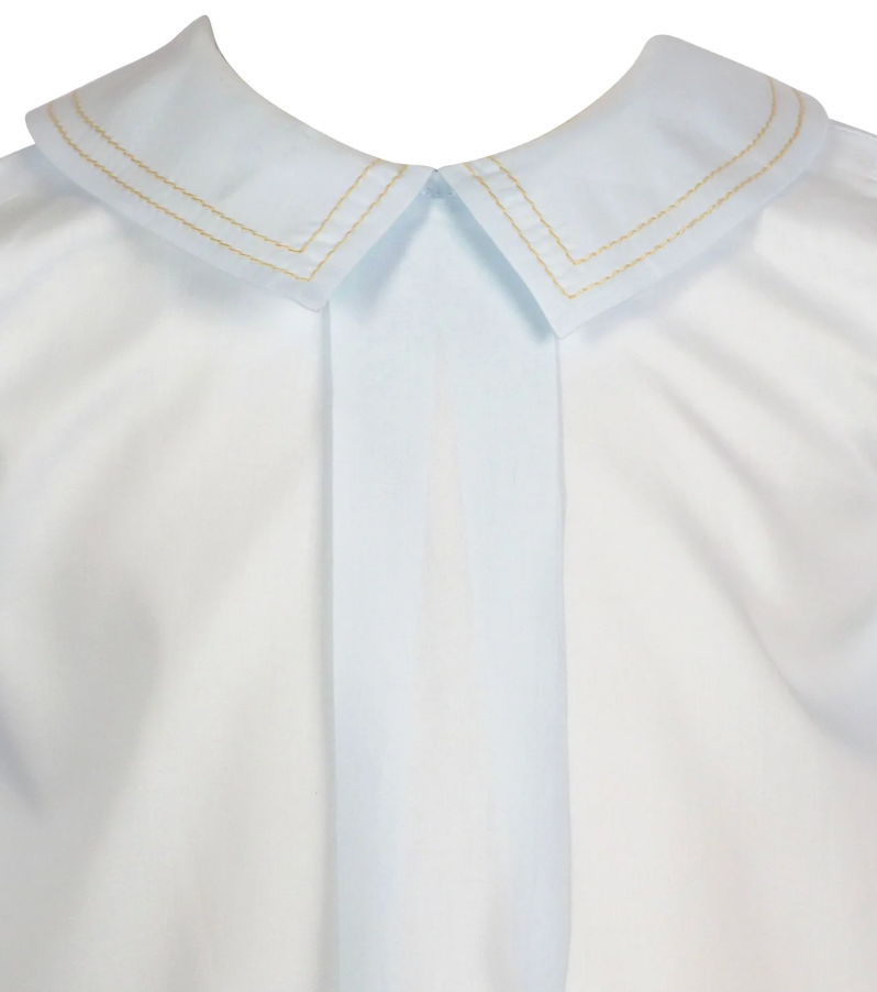 Genesis Daygown and Diaper Cover- Blue