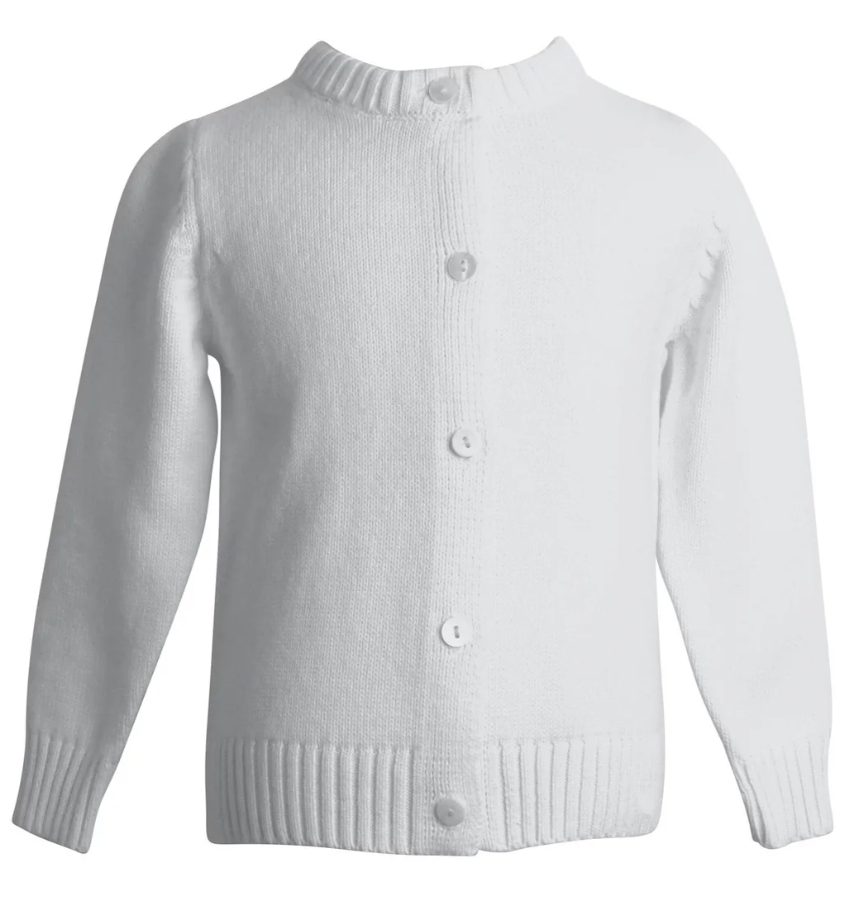 Carey Cardigan- White