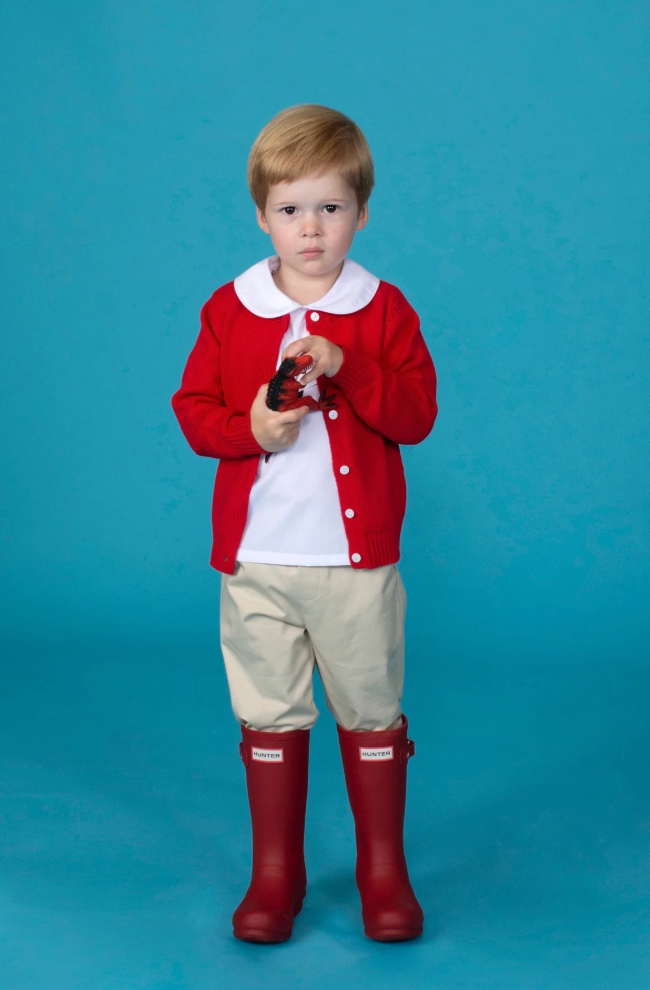 Carey Cardigan- Red