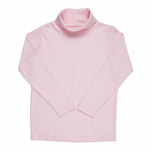 Tatum's Turtleneck Shirt- Palm Beach Pink