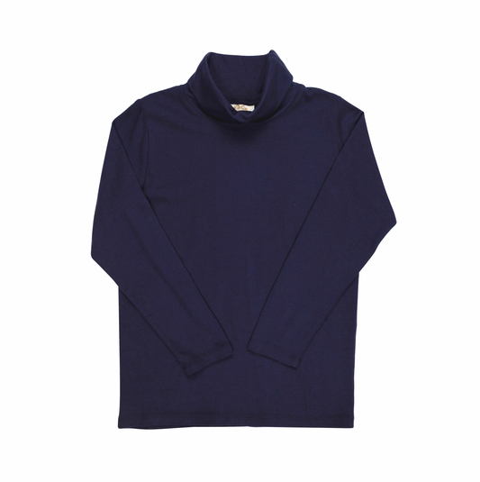 Tatum's Turtleneck Shirt- Nantucket Navy