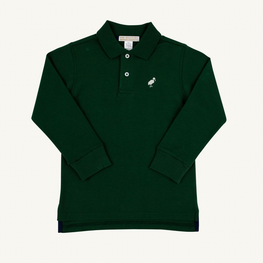 LS Prim and Proper Polo- Grier Green/Palmetto Pearl
