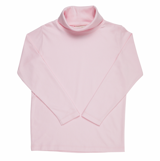 Tatum's Turtleneck- Onesie- Palm Beach Pink