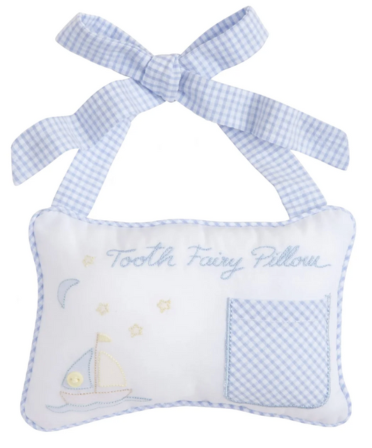 Tooth Fairy Door Pillow- Boy