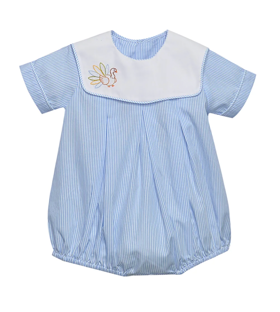 Blue Reese Boy Bubble- Turkey