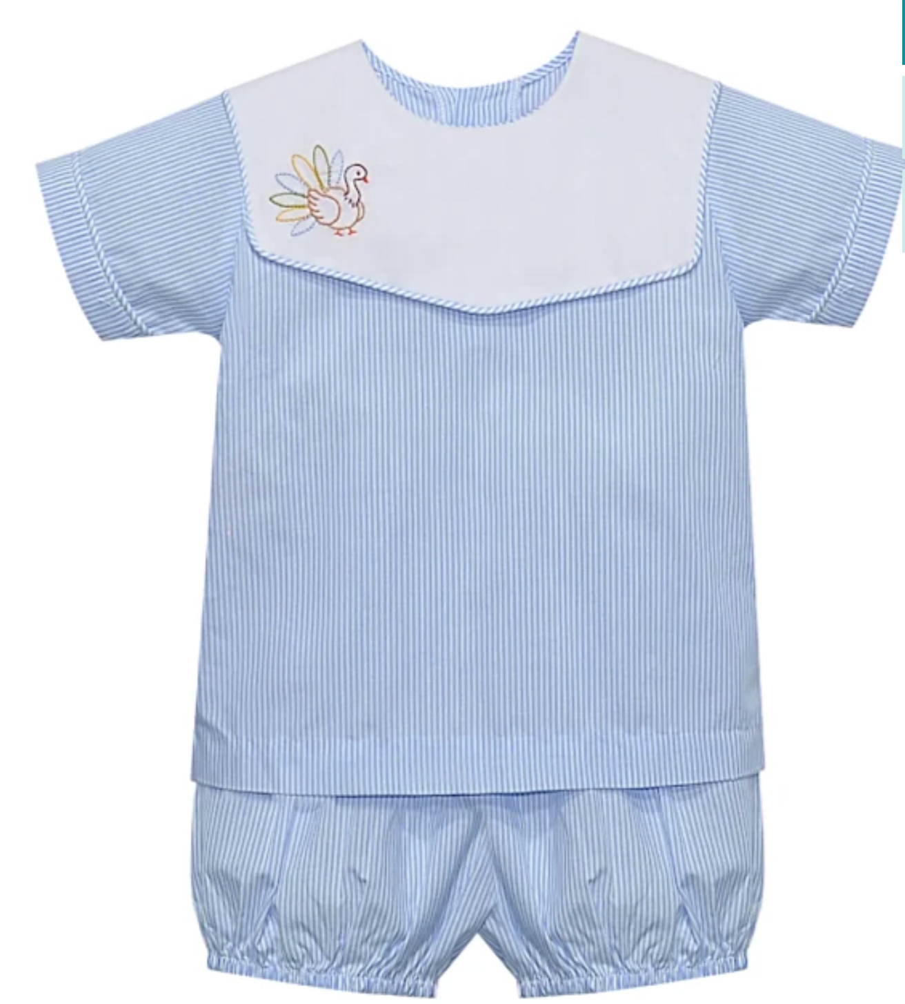 Blue Madison Short Set- Turkey