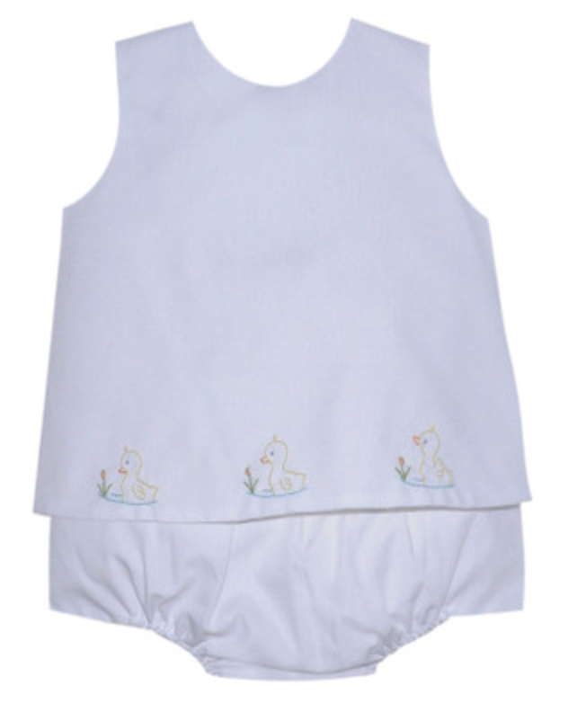 Bailey Diaper Set- Ducks