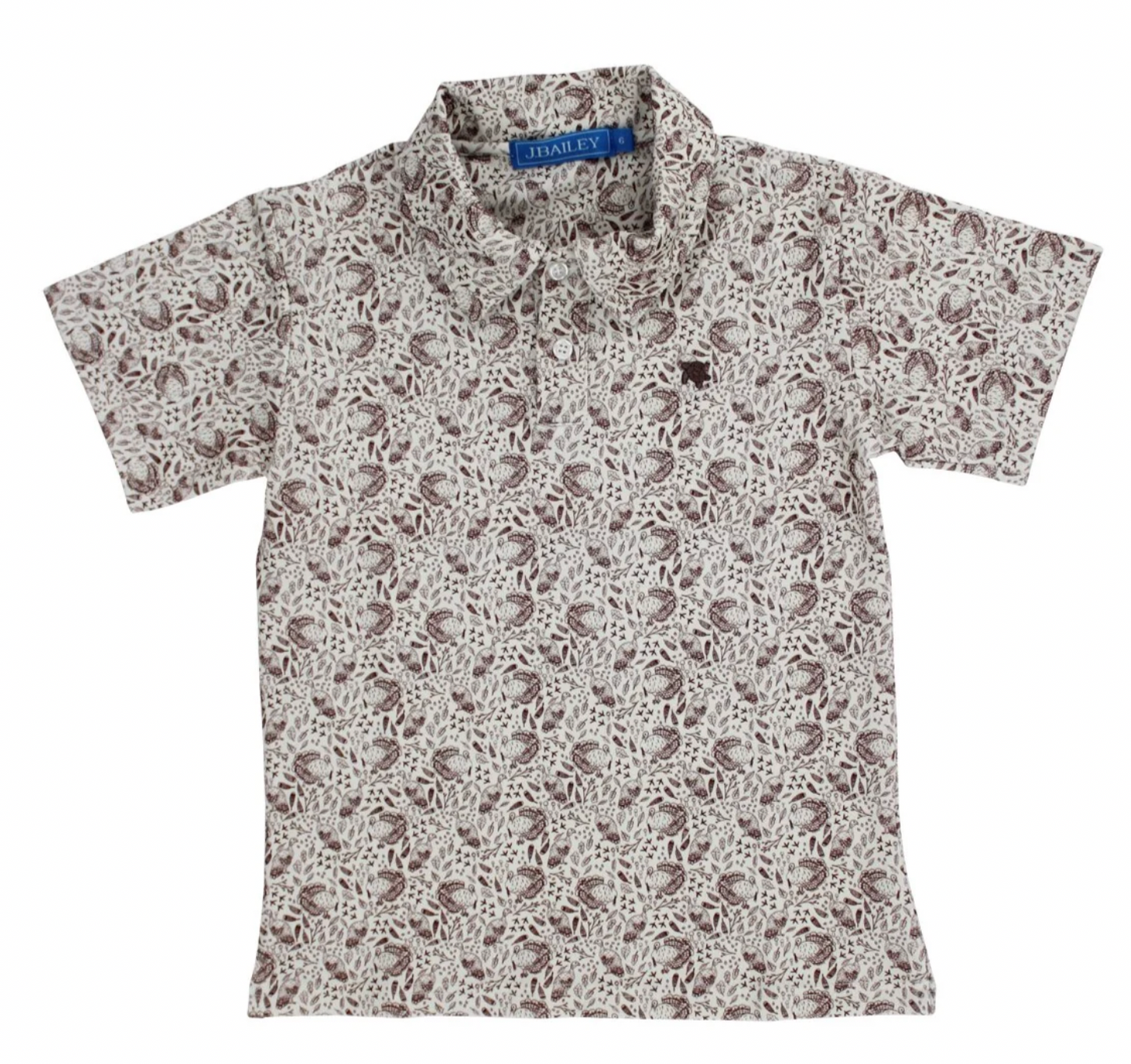 SS Performance Polo- Turkey Print