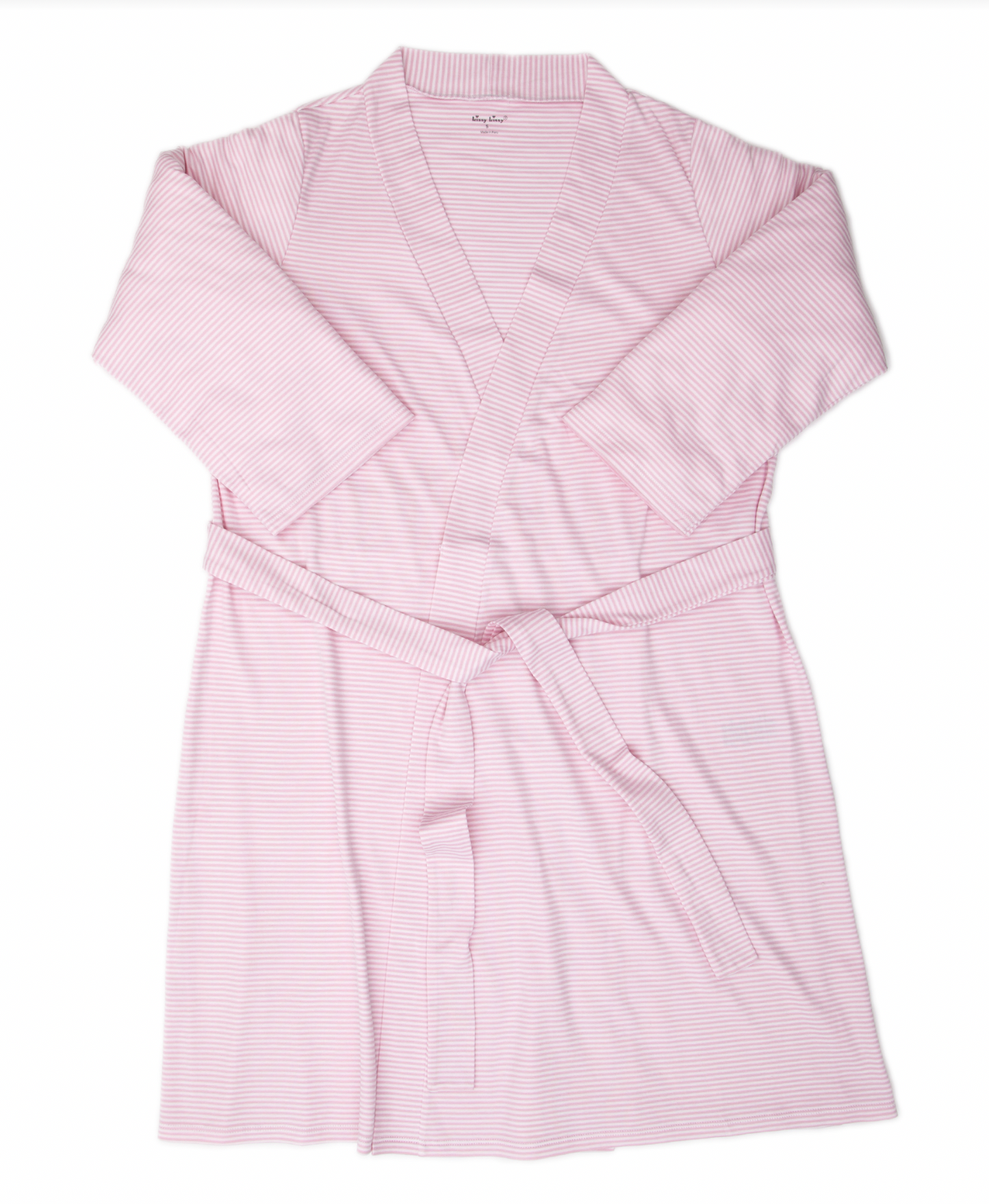Adult Robe- Pink Stripes