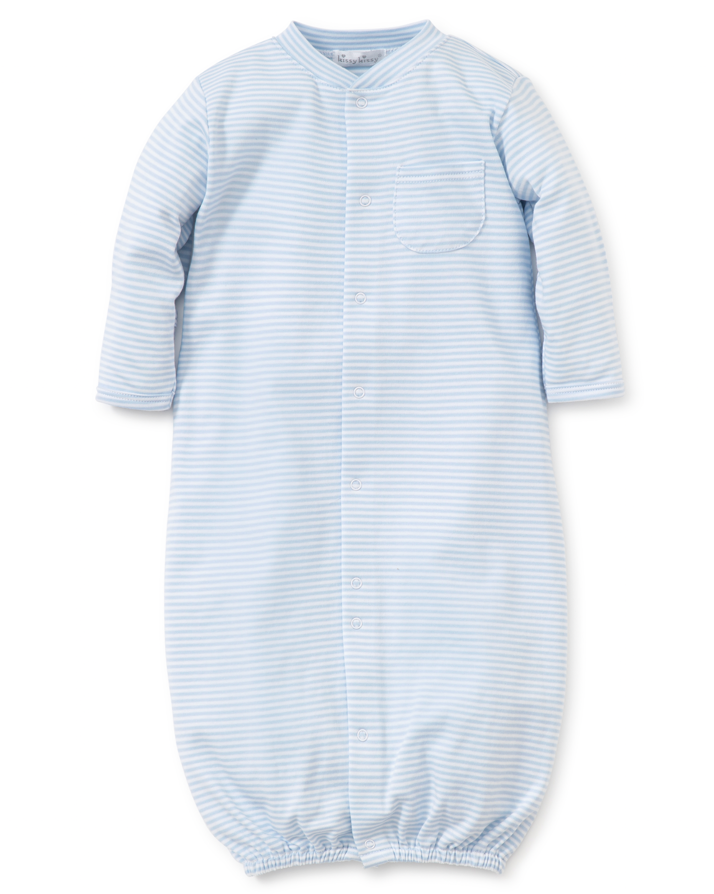 Converter Gown- Light Blue Stripes