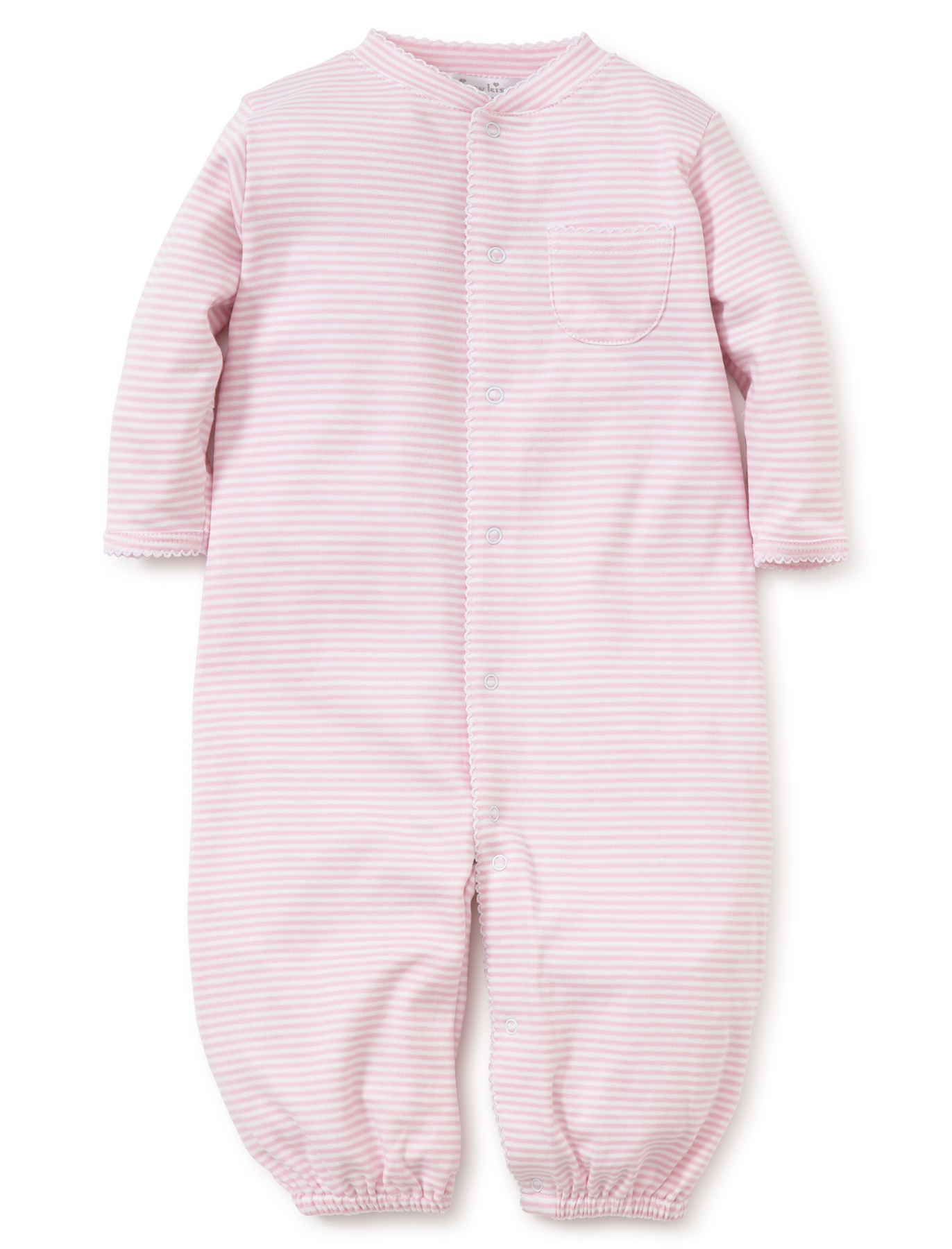 Converter Gown- Pink Stripes