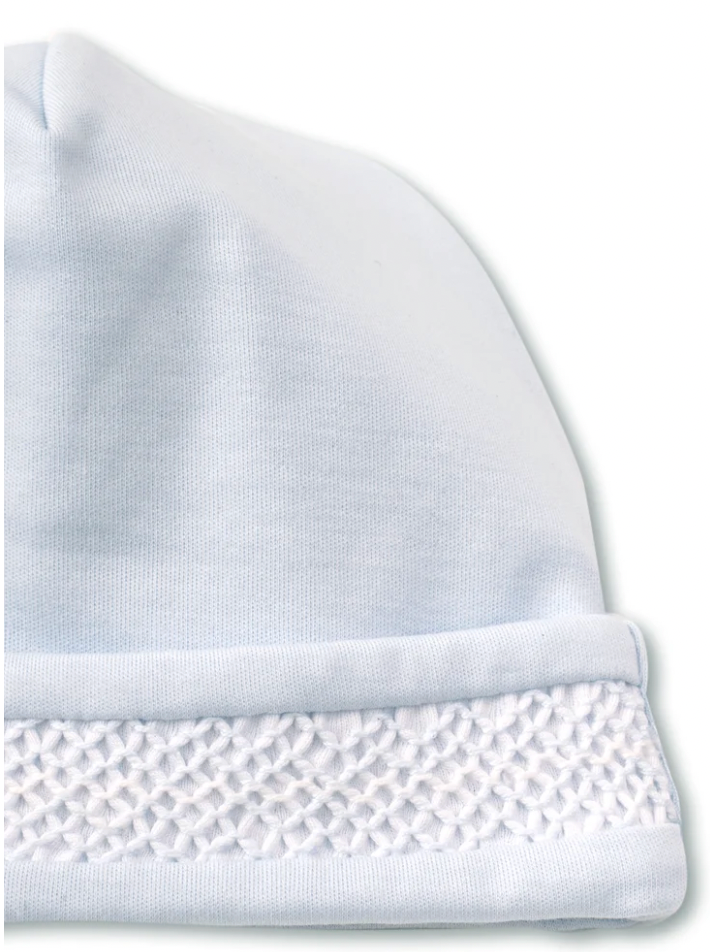 Hand Smocked CLB Charmed Blue Hat