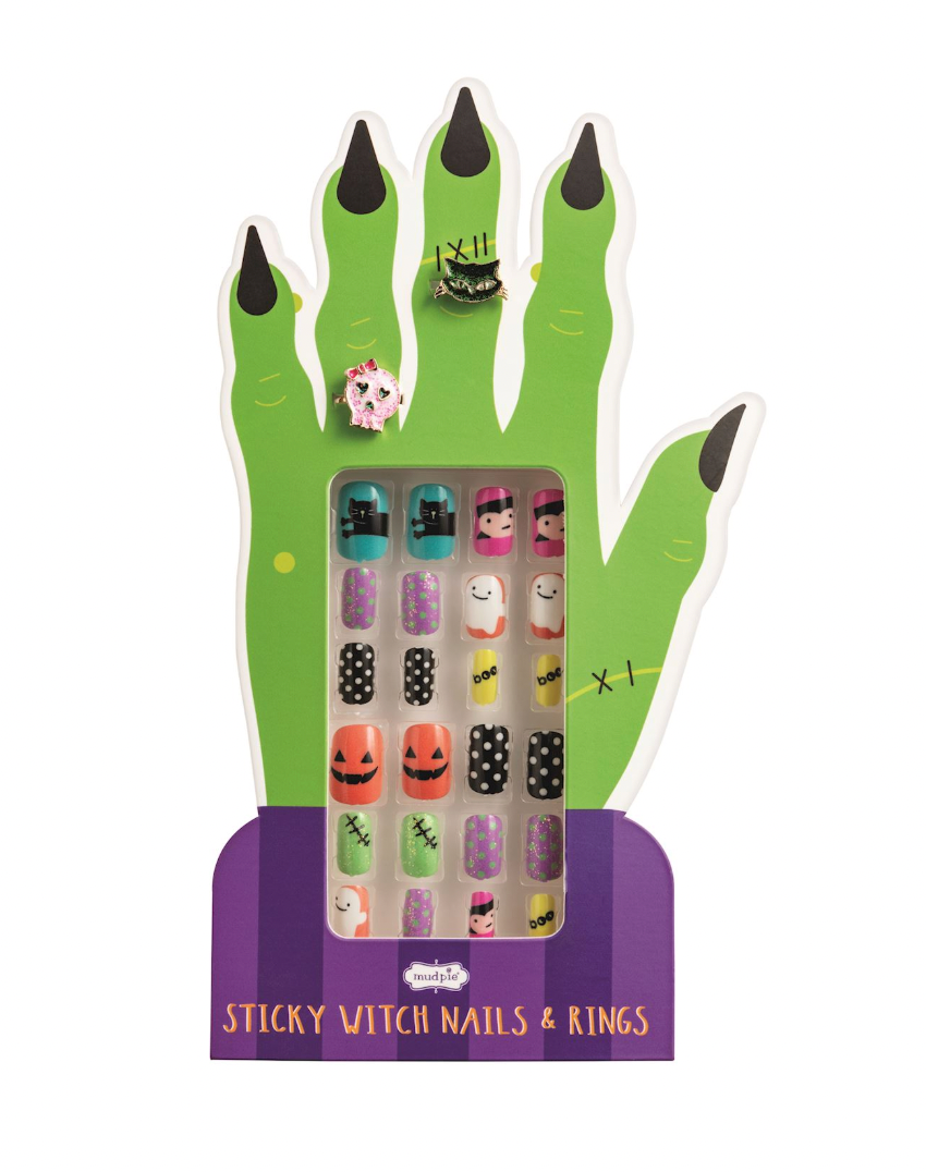 Purple Halloween Nail Set