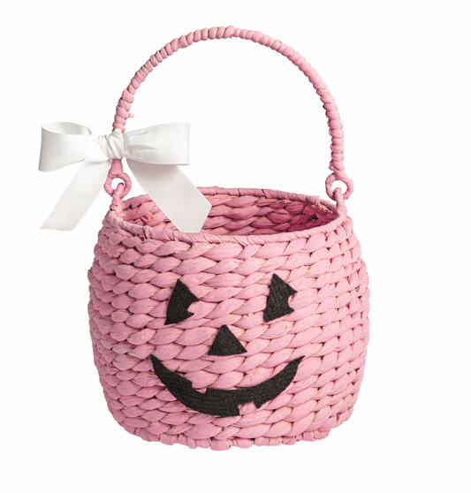 Pumpkin Treat Basket- Pink