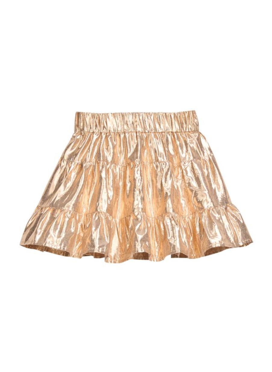*PRE-ORDER* BB Skort- Gilt