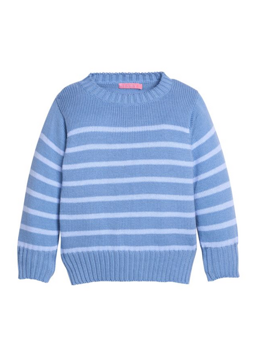 *PRE-ORDER* Striped Sweater- Blues