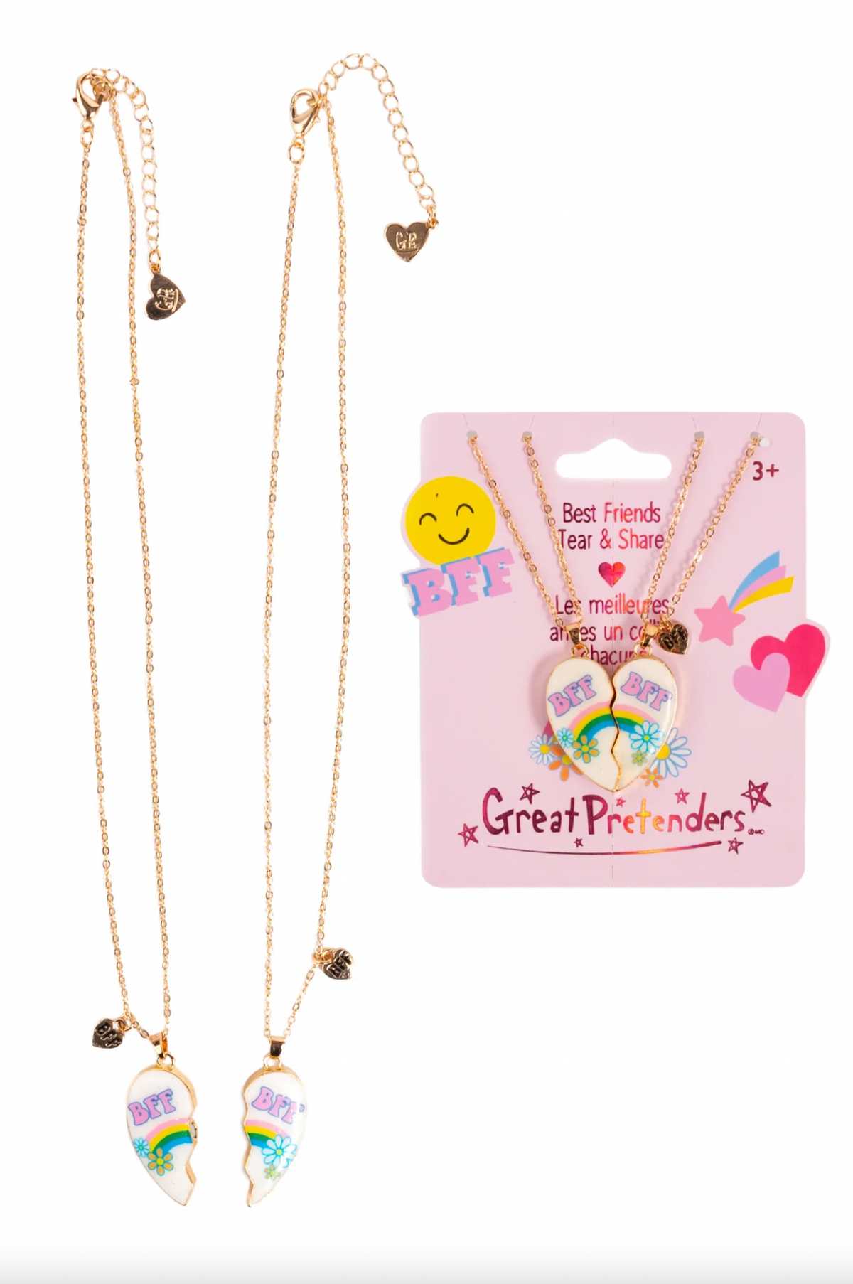 Bodacious Besties Tear and Share Necklace