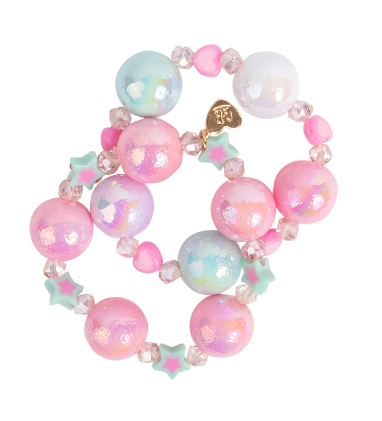 Stars and Hearts Bobble Bracelets