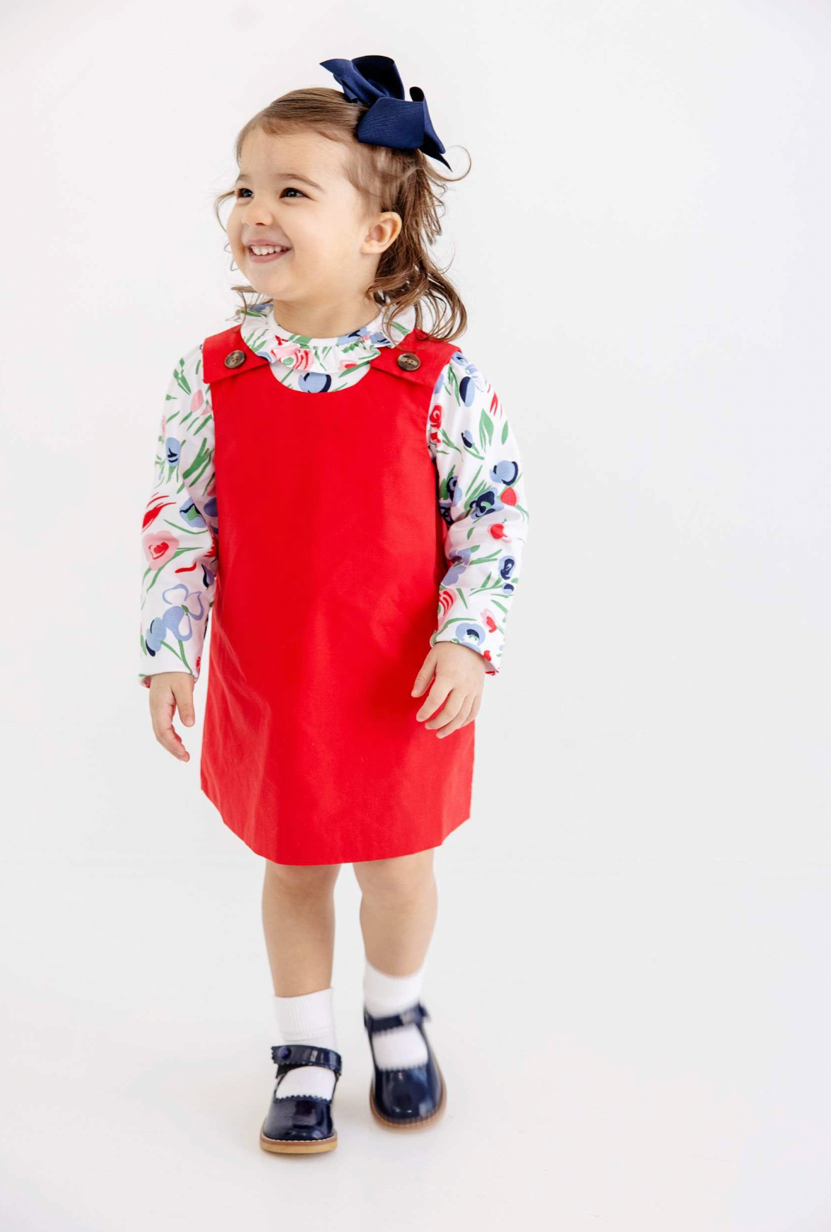Reece Ruffle Top- Fair St Floral