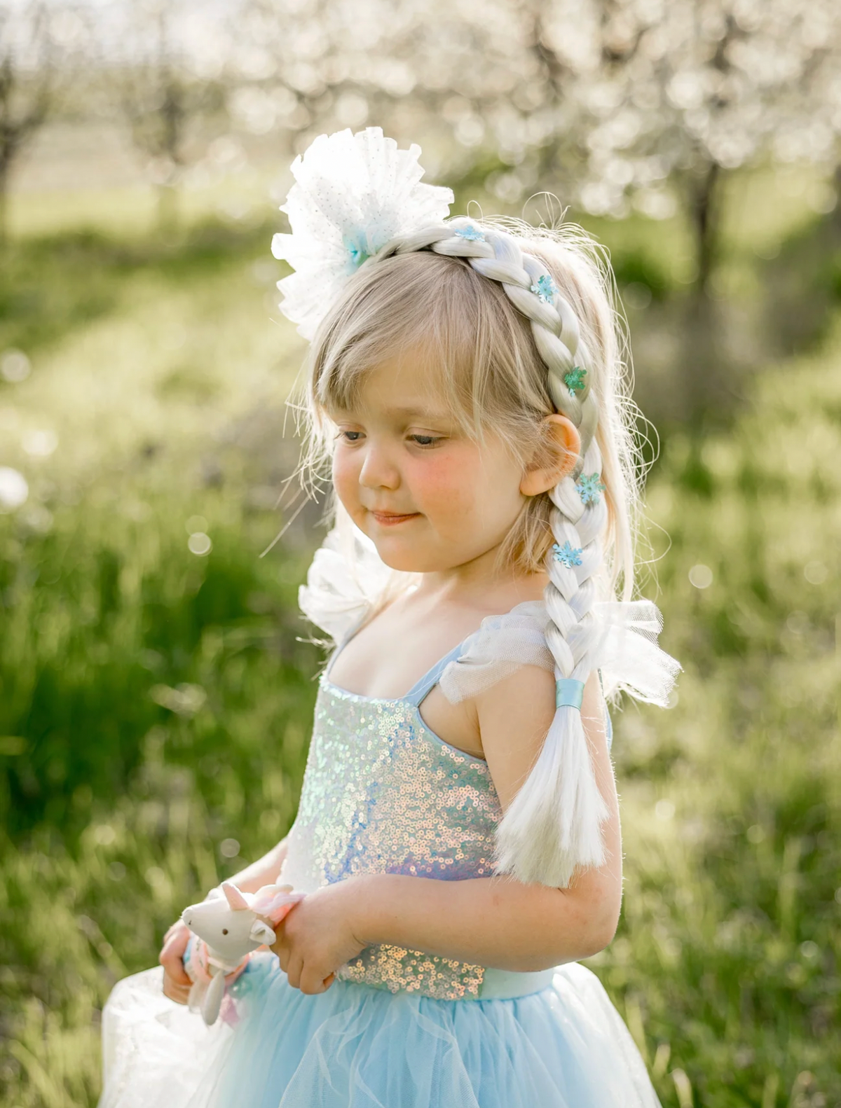 Ice Queen Princess Hair Braid