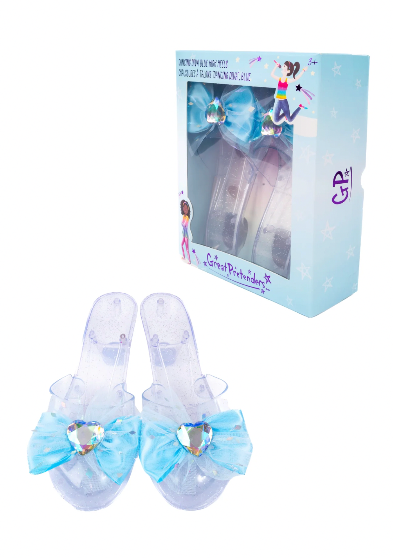 Dancing Diva High Heels- Blue