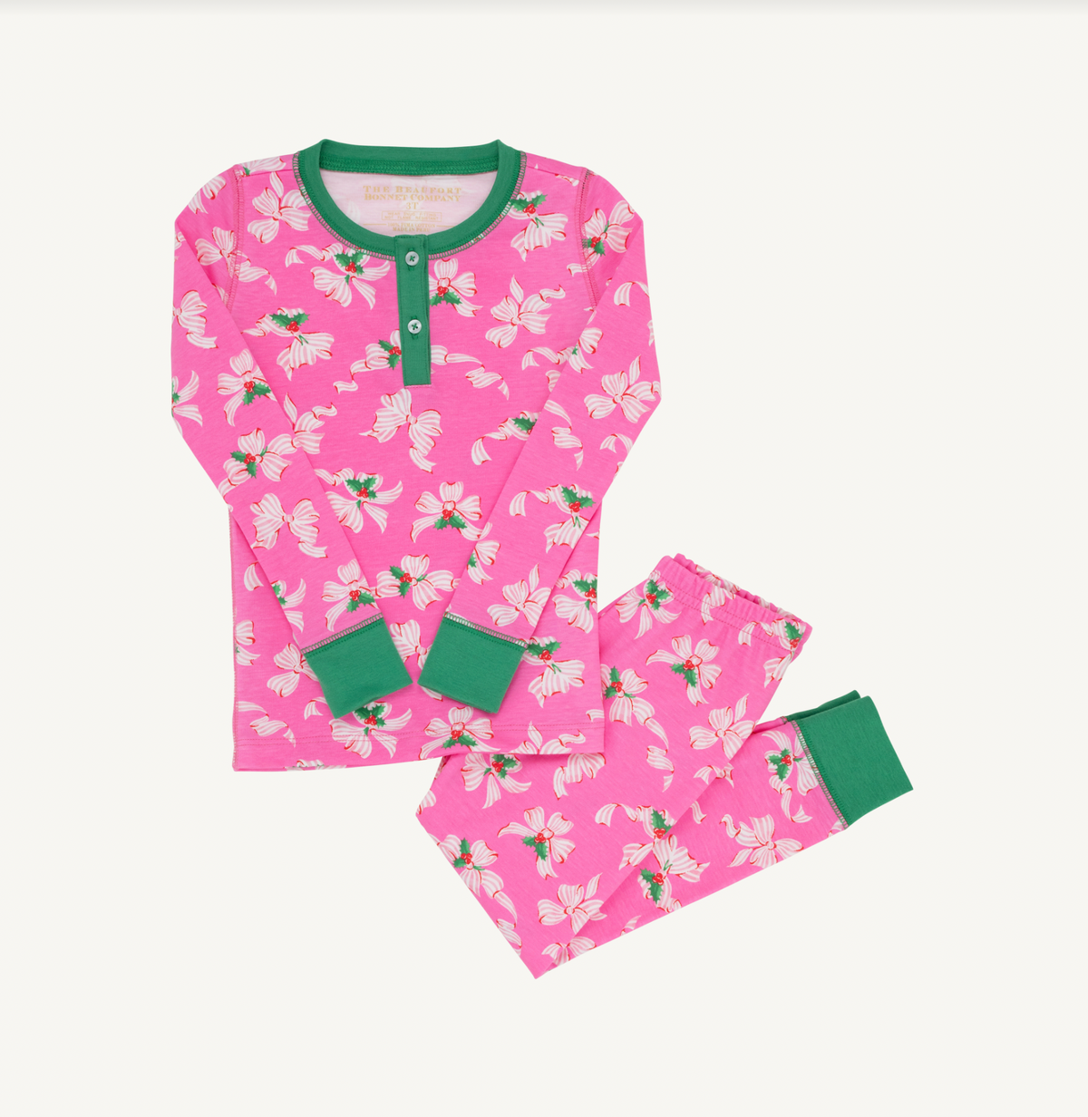 Sara Janes Sweet Dream Set- Bows of Holly/Kiawah Kelly Green