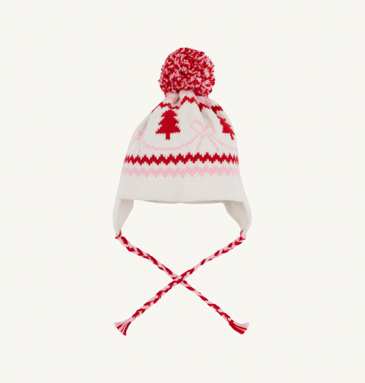 Parrish Pom Pom Hat- Palmetto Pearl/Bows and Trees