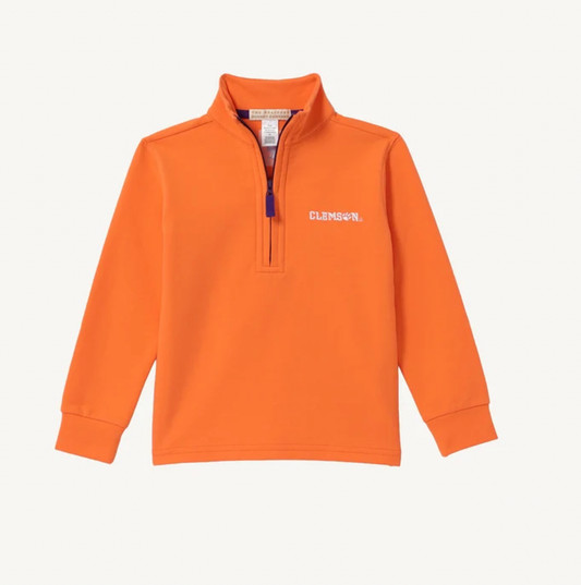 Hayword Half-Zip- Clemson Orange