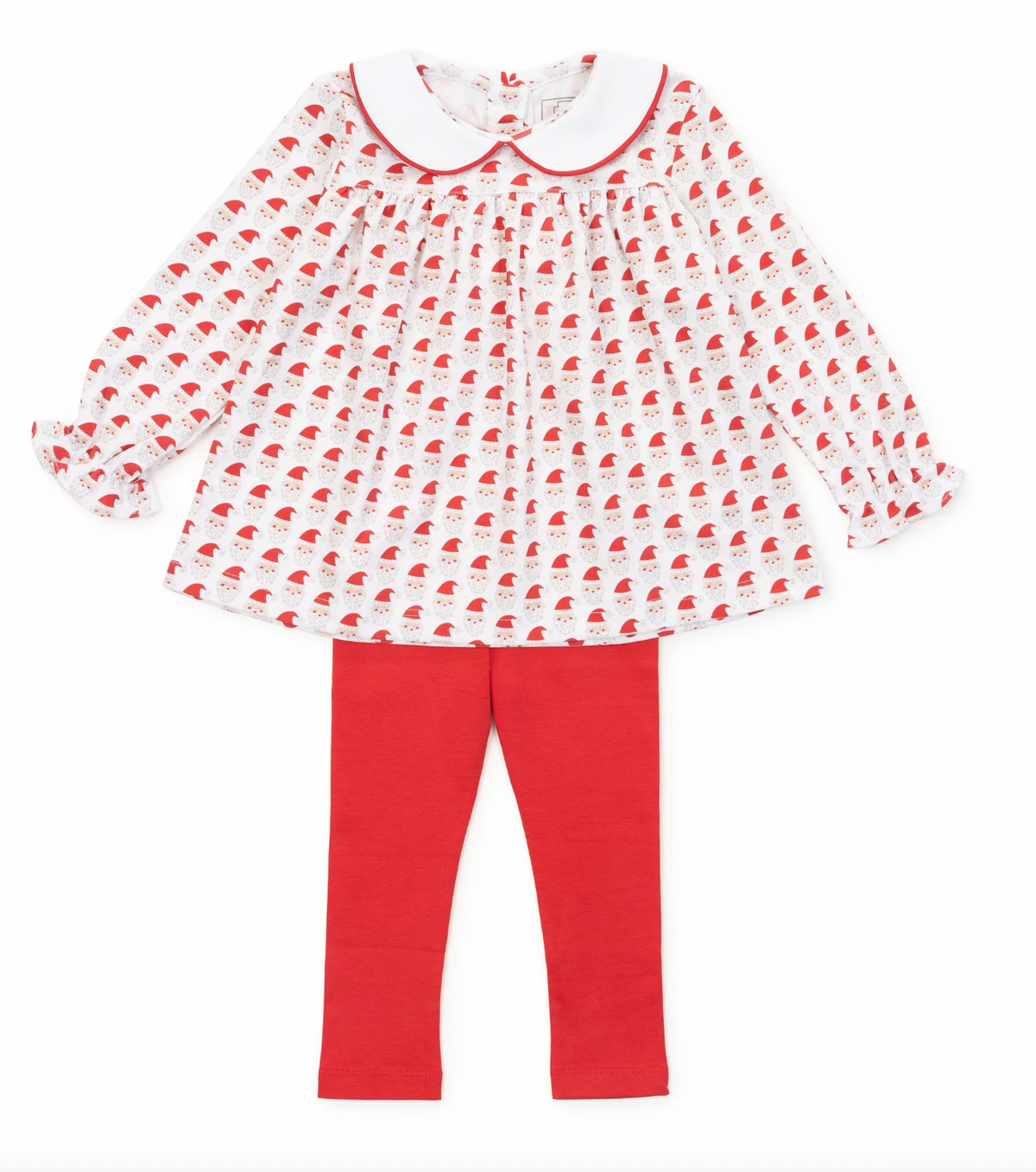 Morgan Set Girls' Legging Set - Whimsical Santa