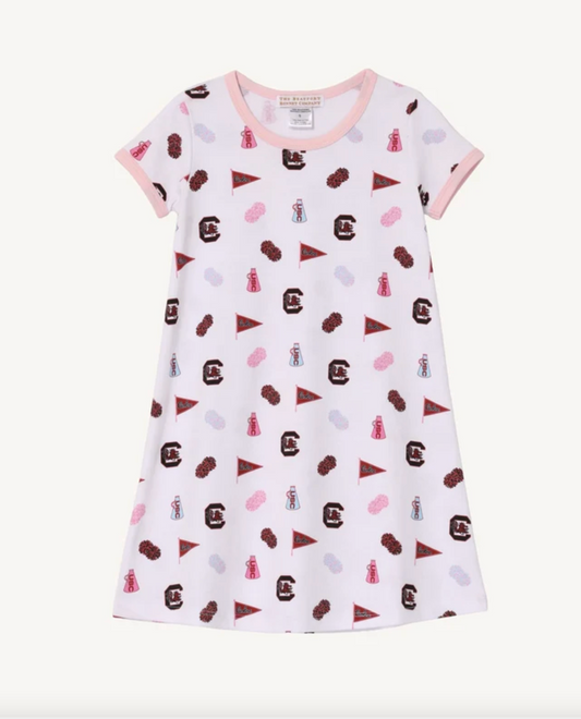 Polly Play Dress- South Carolina Spirit/Palm Beach Pink