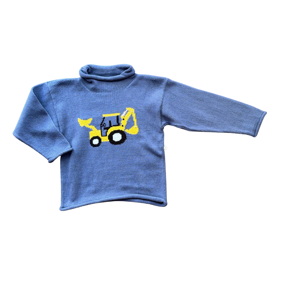 Rollneck Sweater- Backhoe