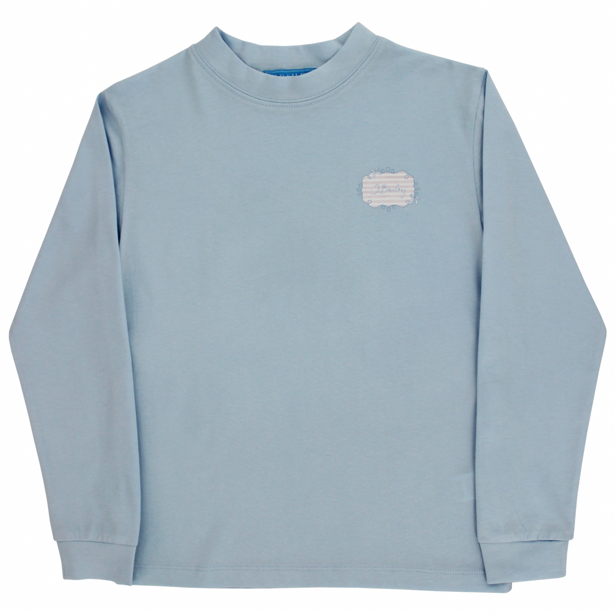 Girls LS Logo Tee- Nutcracker/Mayberry
