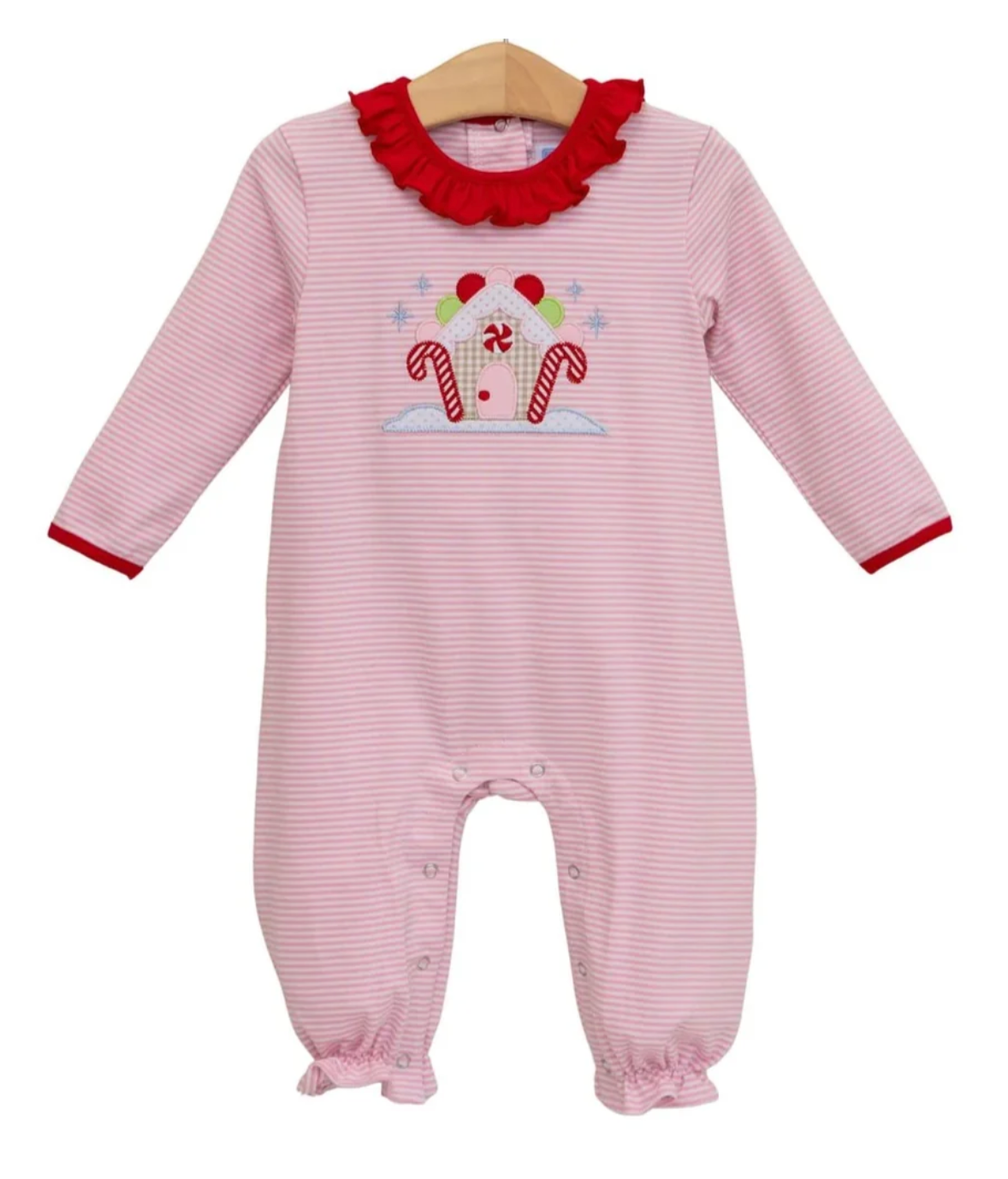 Gingerbread House Romper