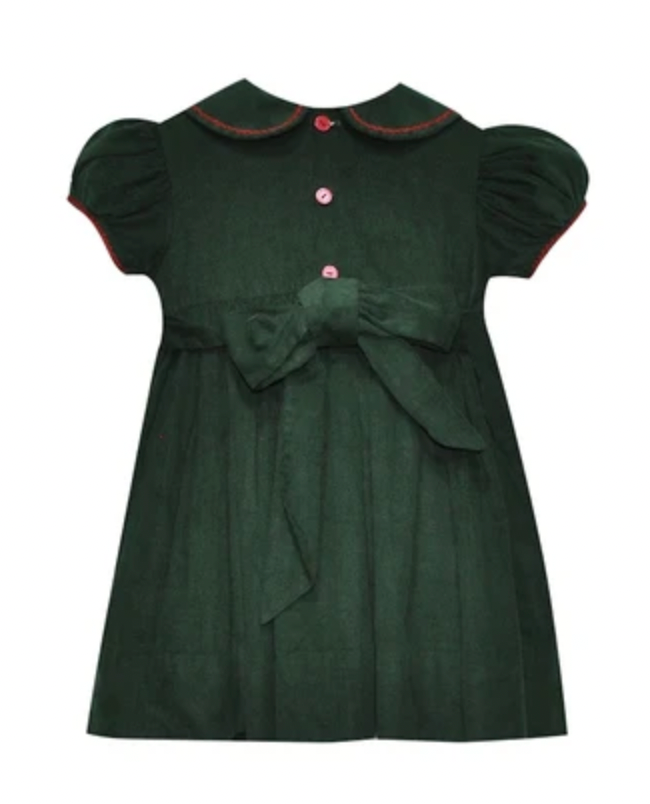 Christmas Green Juliette Dress- Horse