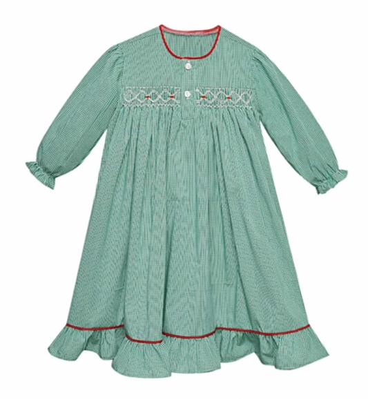 Green Claire Gown