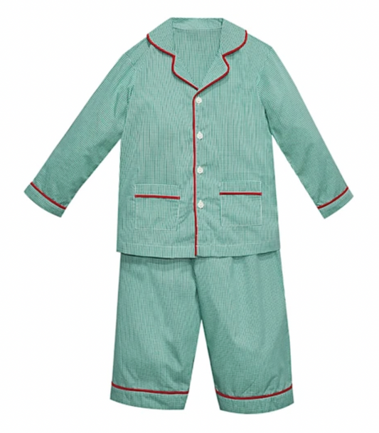 Green Landry Pajamas