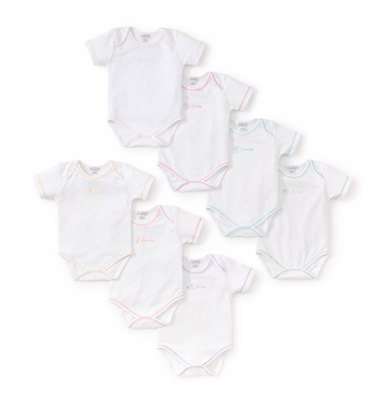 Days of the Week Bodysuit Set- Girls