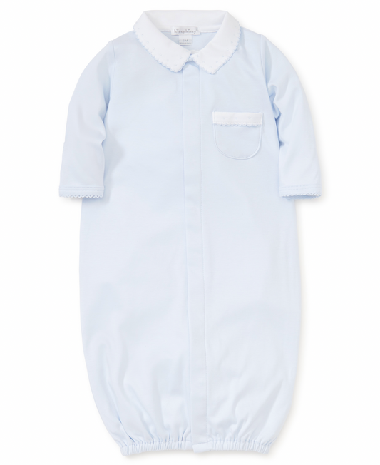 New Beginnings Conv. Gown w/ Collar- Light Blue