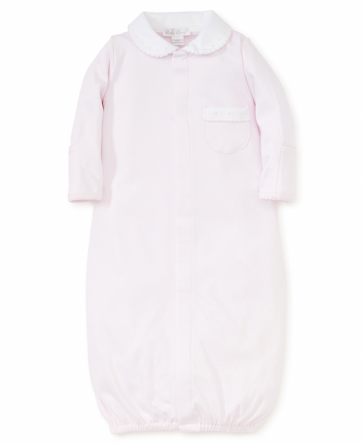 New Beginnings Conv. Gown w/ Collar- Pink