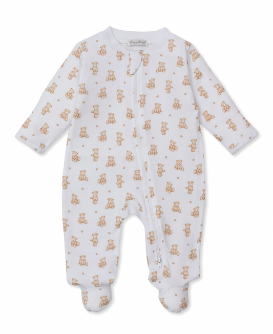 Footie w/ Zipper- Teddy Bears